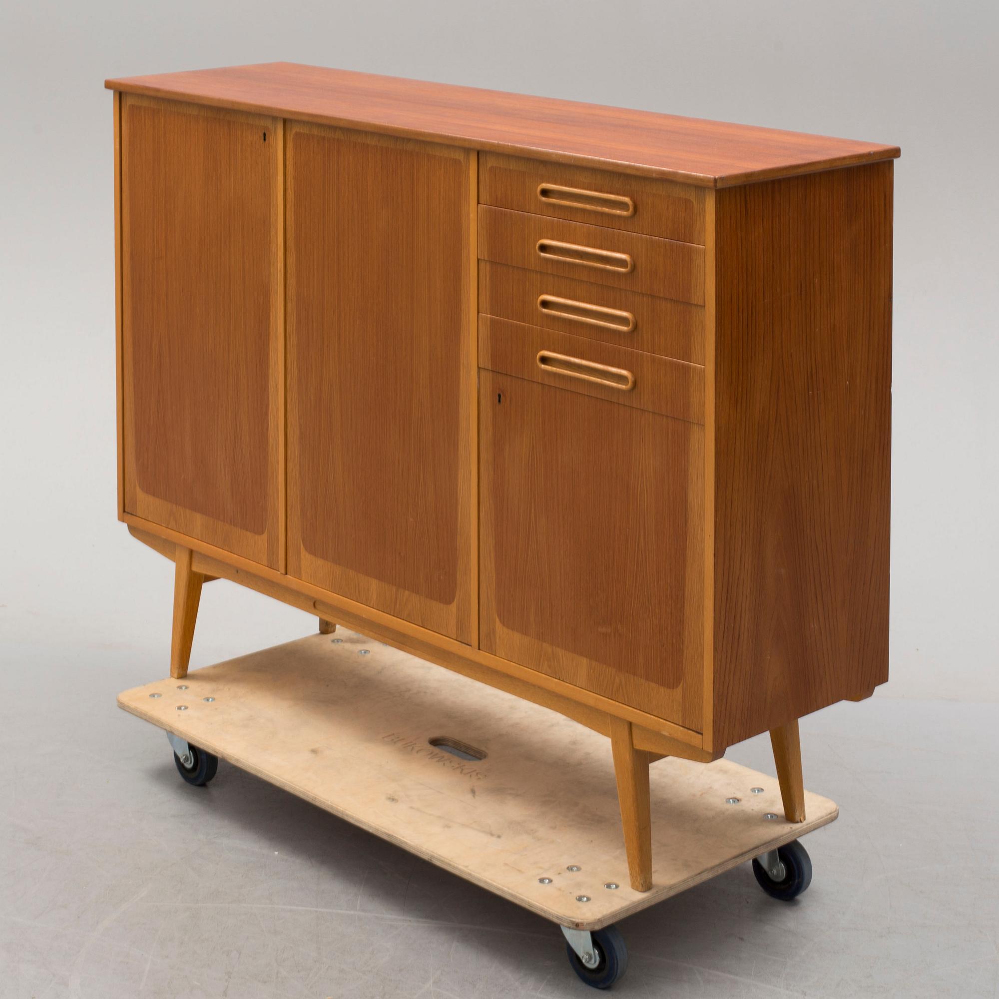 A 1950s sideboard.