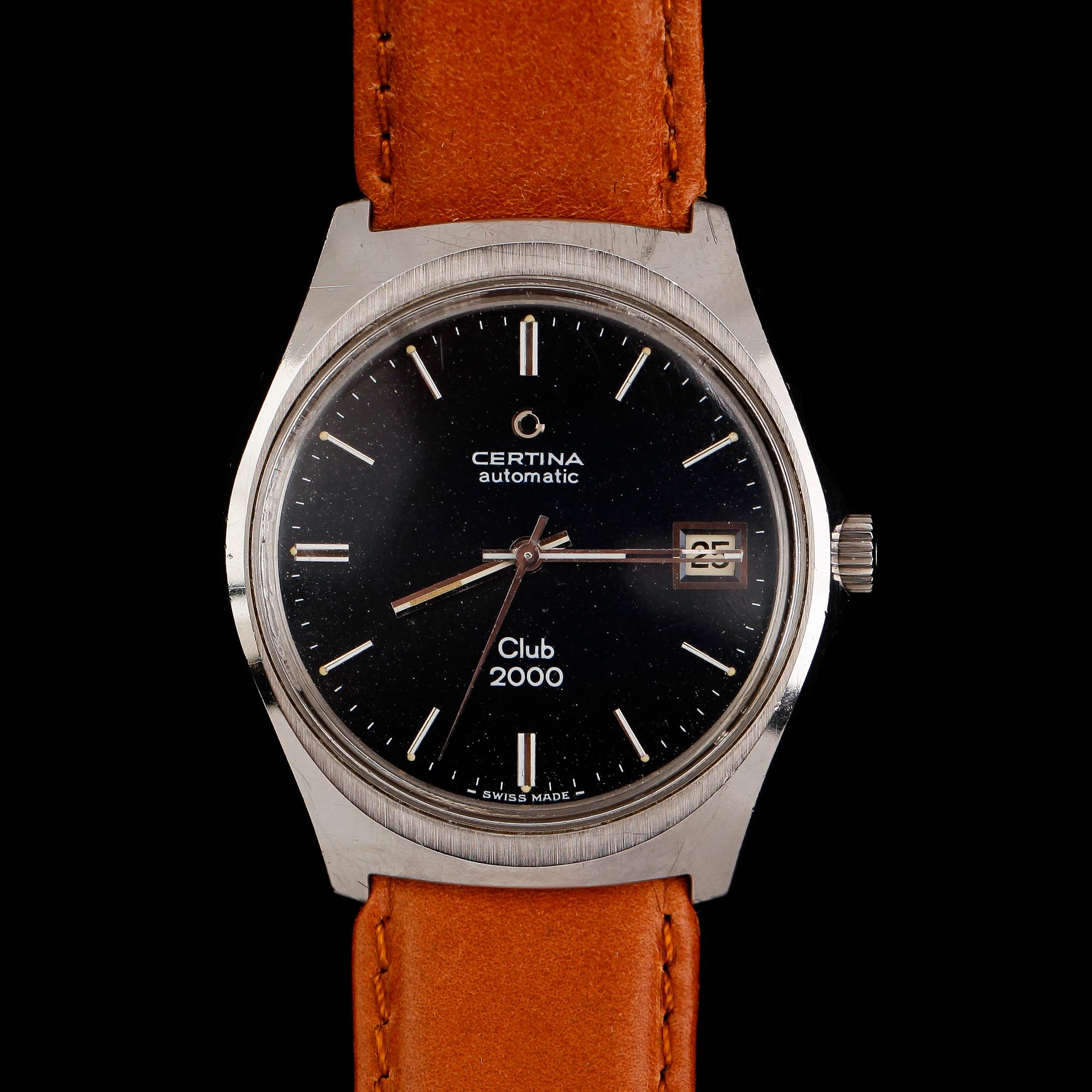 ARMBANDSUR, stål, Certina automatic club 2000.