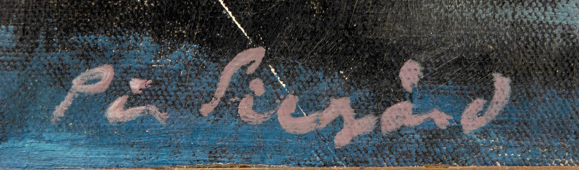 Pär Siegård, stilleben med liljor.