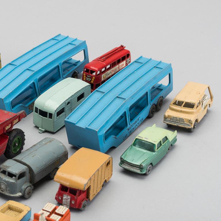 LESNEY MATCHBOX SERIES, 27 st, 1900-talets andra hälft.