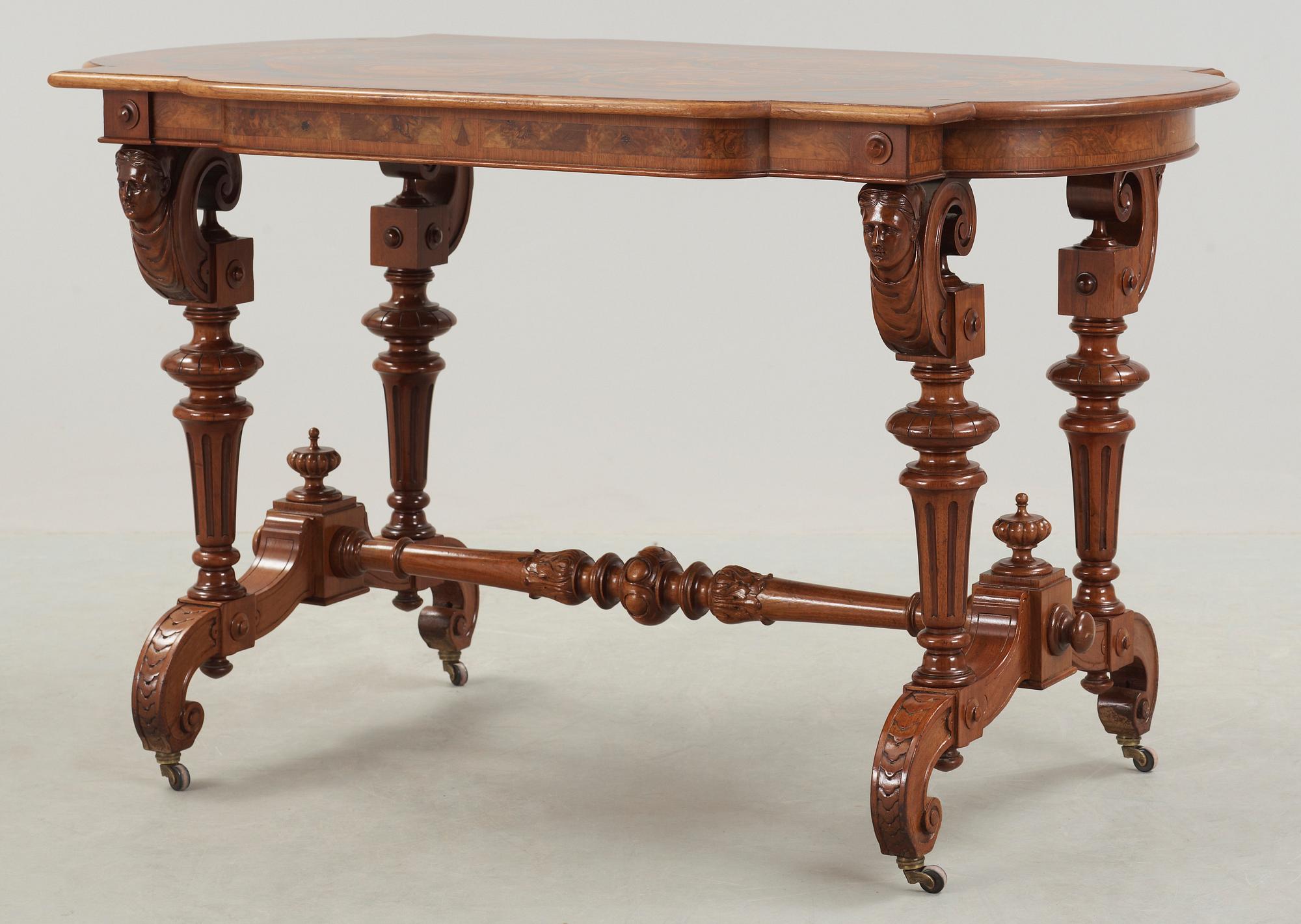 SALONGSBORD, 1800-tal.