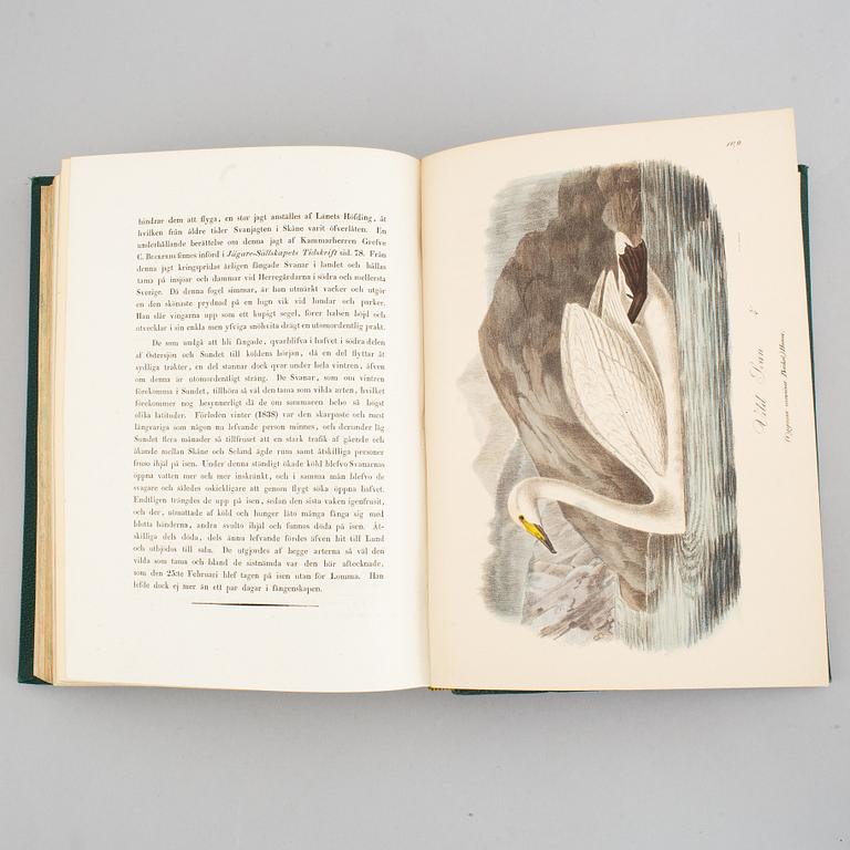 Med 200 litograferade zoologiska planscher, 1832-40, (2 vol).