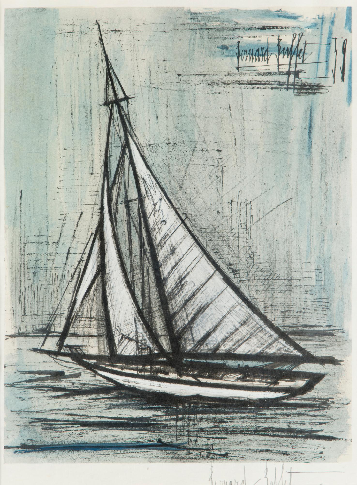 Bernard Buffet, Vind i seglen.
