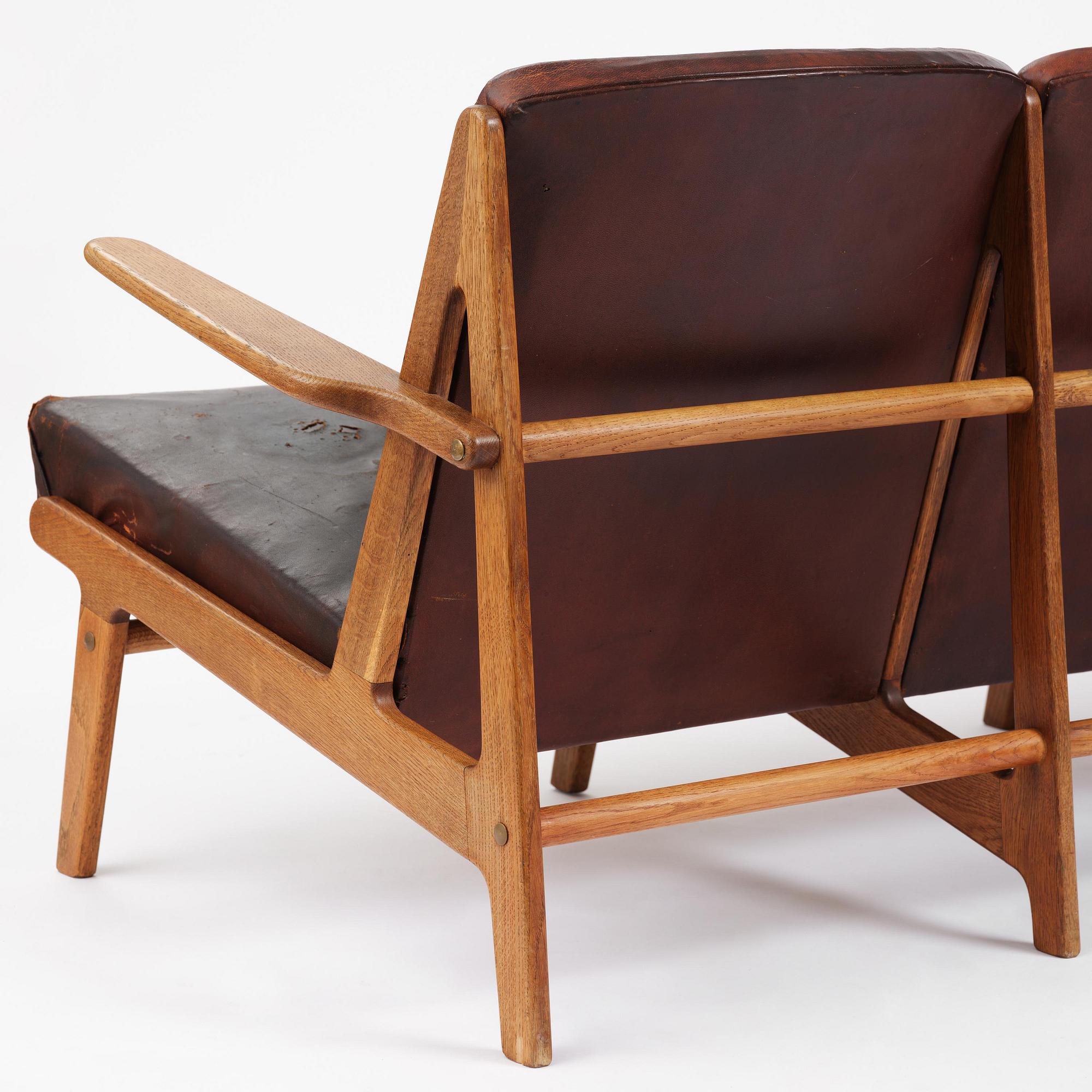 Børge Mogensen, soffa, Tage Kristiansen, Danmark, ca 1951.