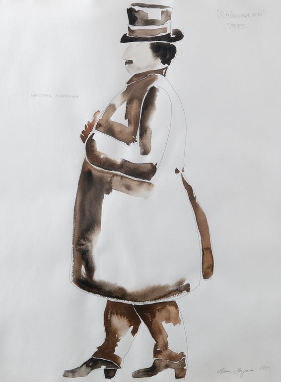 Anna Bergman, "Spöksonaten".