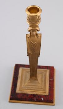 LJUSSTAKE, empirestil, omkring år 1900.