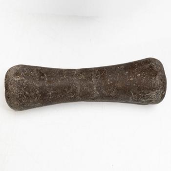 Mortlar, två st, 1800-tal.