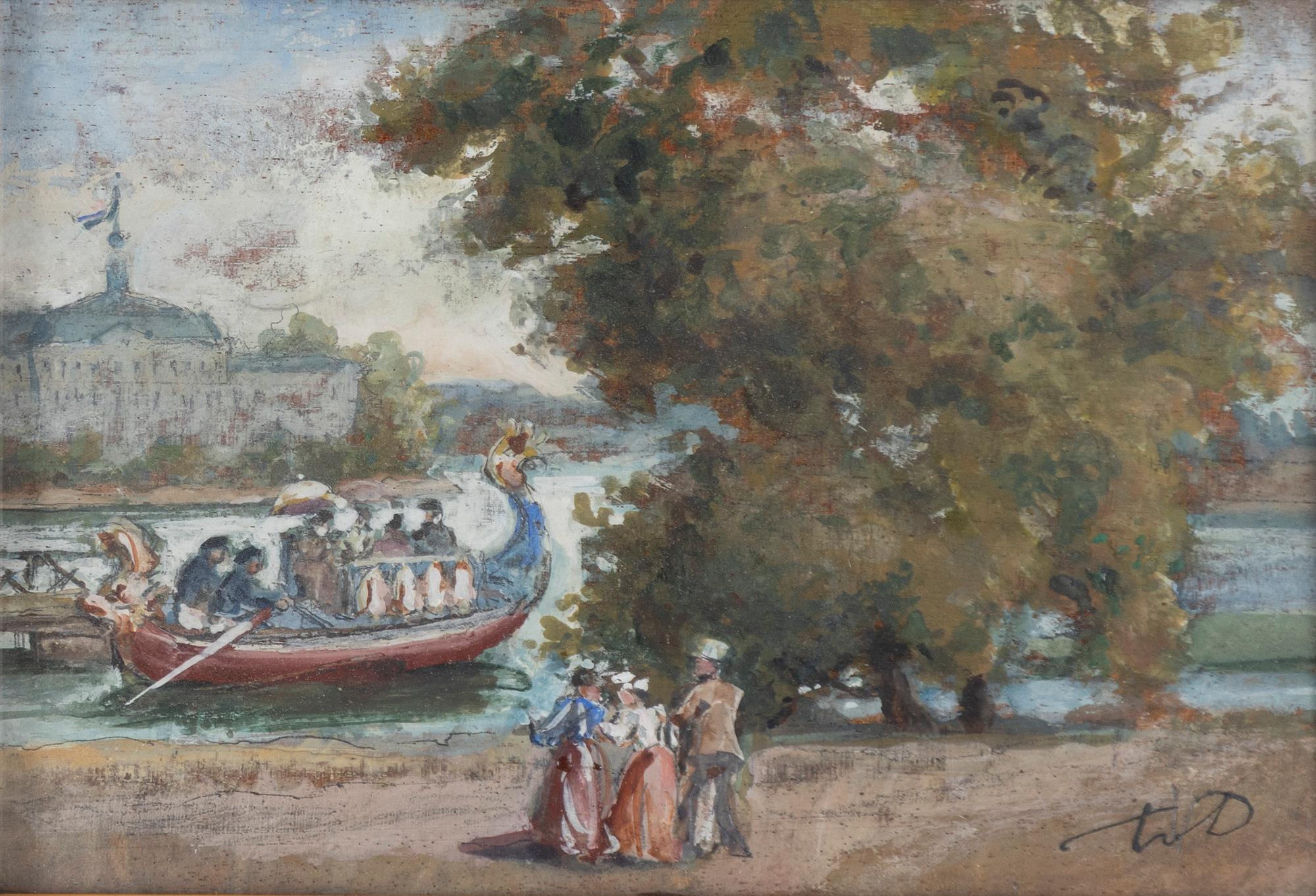 Fritz von Dardel, View over Ulriksdal Palace and Edsviken.