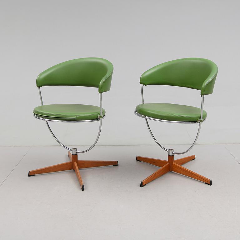 SNURRSTOLAR, 1 par, 1960-tal.