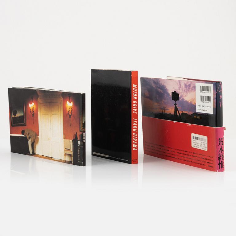 Daido Moriyama & Nobuyoshi Araki et.al. 9 photobooks and exhibition catalog.