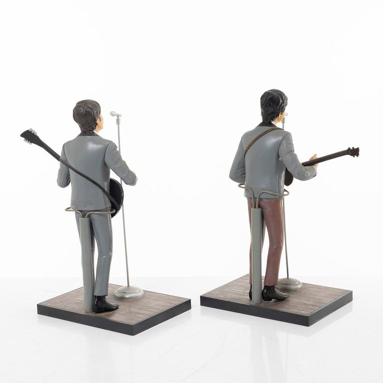 The Beatles, "Hamilton gifts" collectible figures, 4 pcs, Apple Corps Ltd, 1991.