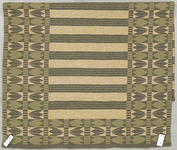 MATTA, maskinvävd dubbelsidig. 1950-60-tal. 204x134 cm.