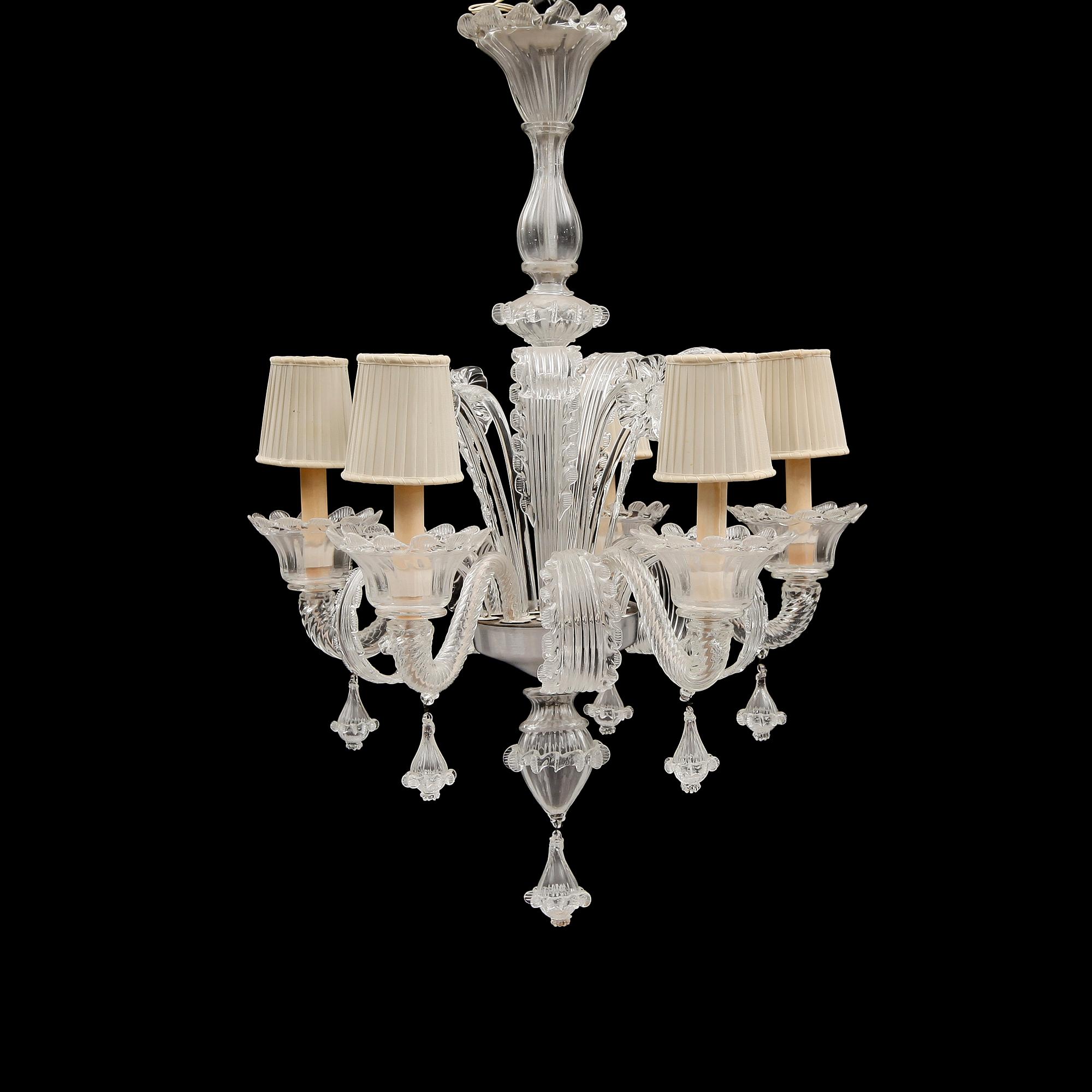 LJUSKRONA, venetsiansk stil, 1900-talets första hälft. Höjd ca 85 cm.