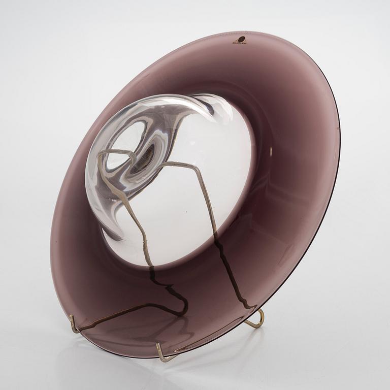 Timo Sarpaneva, skål, "Kardinalens hatt 3810", signerad Timo Sarpaneva 3810.