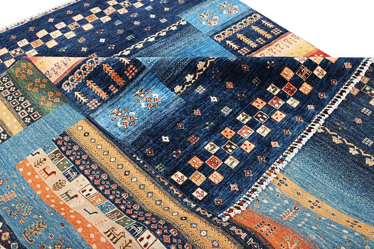 A Khorjin carpet, c. 287 x 246 cm.