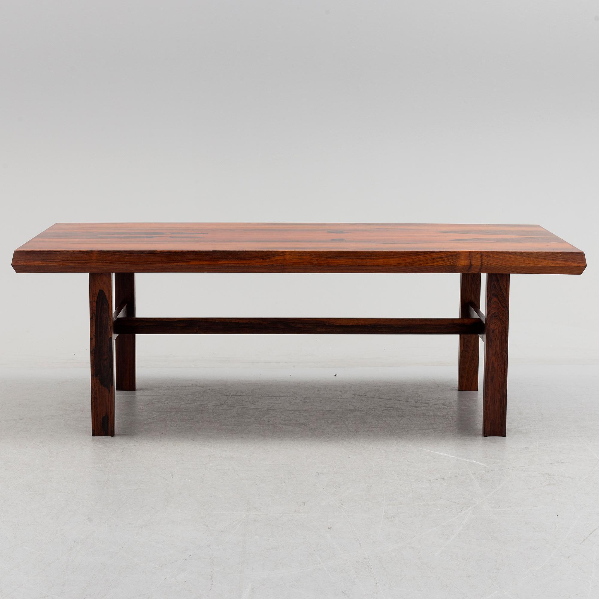 A Danish rosewood veneered coffee table, 1960's.