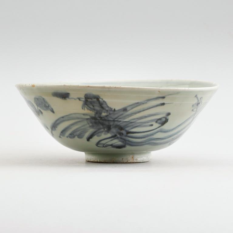 SKÅL, keramik, Kina, sannolikt Ming 1368-1644.