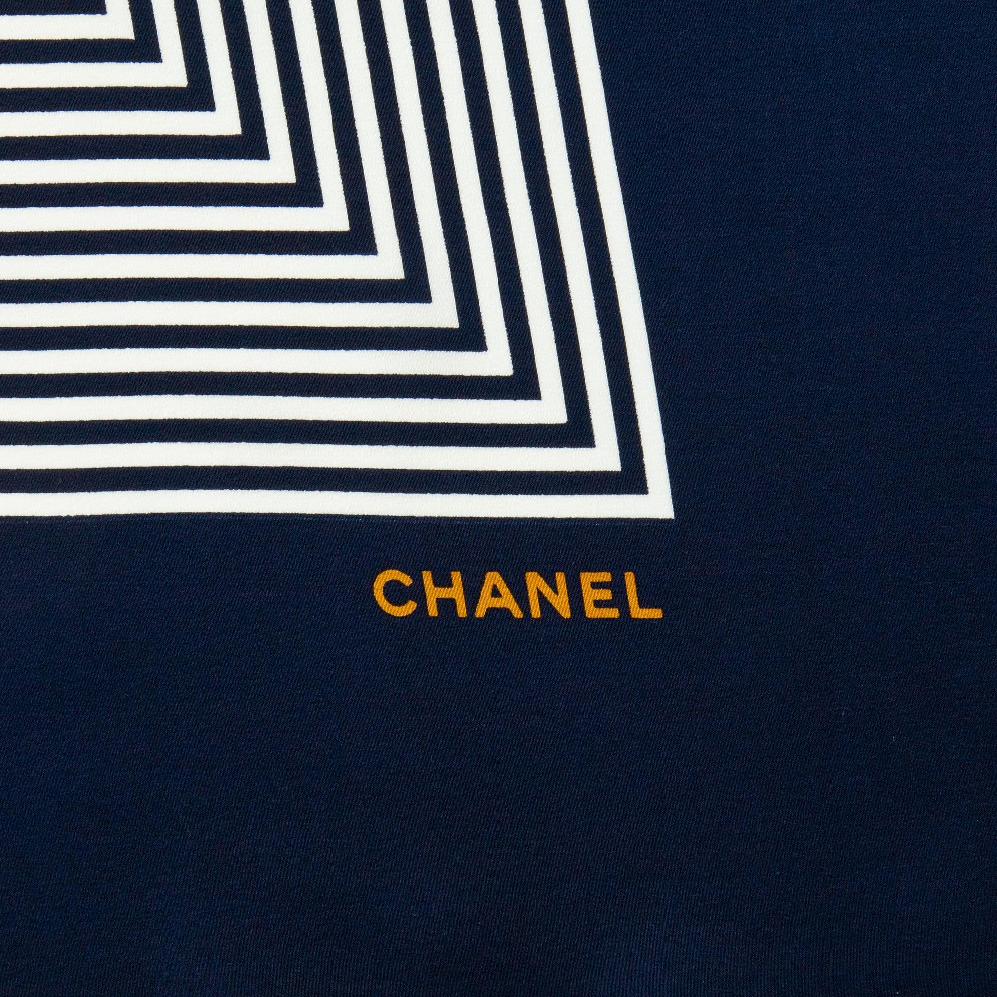CHANEL, a silk shawl.