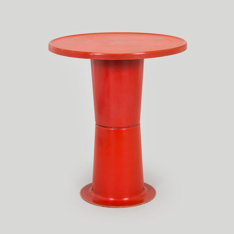 Yrjö Kukkapuro, bord, modell, Saturnus 659 och pallar, 2 st modell 201 för Haimi 1960-talets slut.