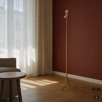 Josef Frank, a floor lamp, model 2326, Svenskt Tenn.