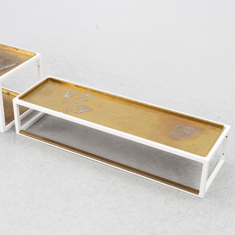 Ulf Scherlin, hat rack and shoe stand, 2000s.