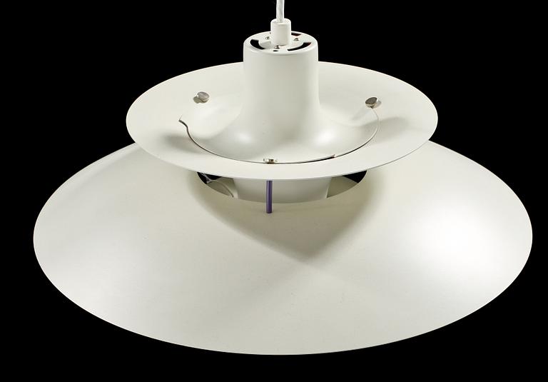 TAKLAMPA, "PH-lampa", Poul Henningsen, Louis Poulsen, 1900-talets fjärde kvartal. Höjd ca 29 cm.