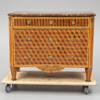 BYRÅ, gustavianskt stockholmsarbete, 1700-talets slut.