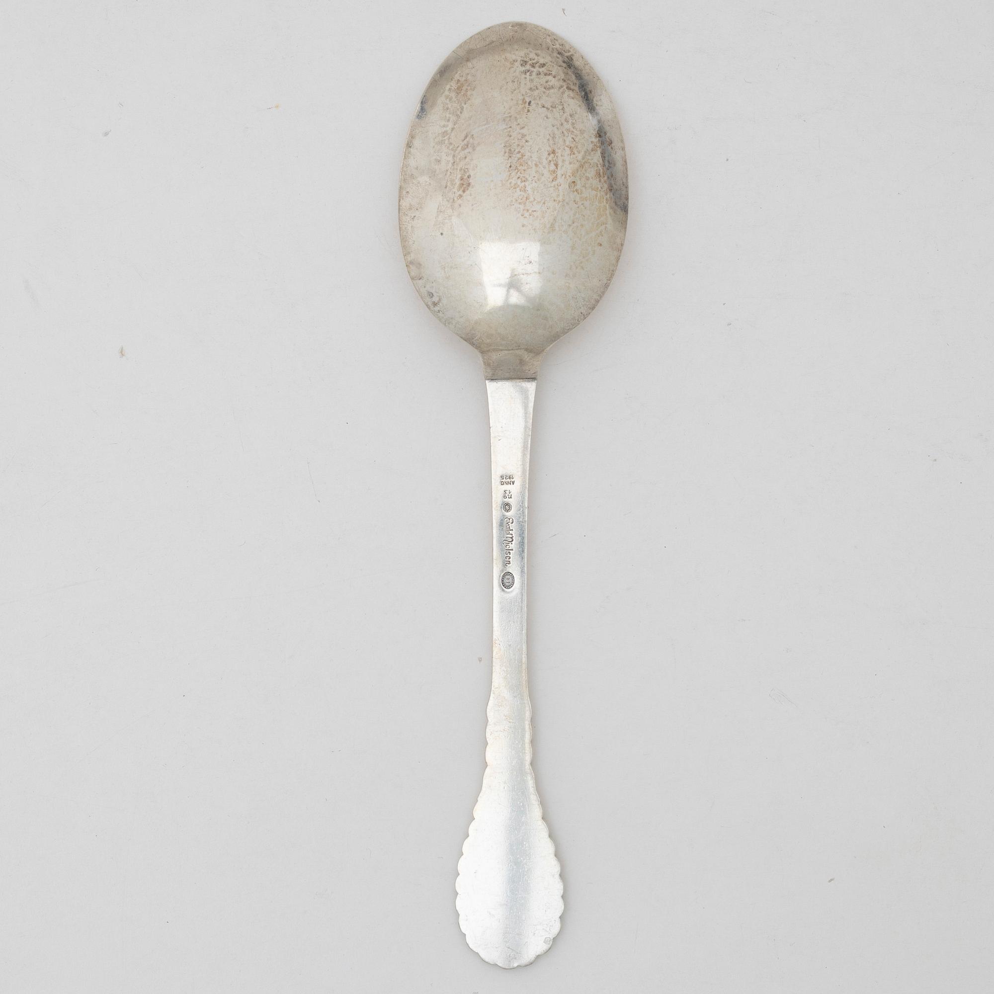 Evald Nielsen, Ragusked, silver, Danmark 1925.