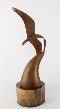 FORSLUND, BROR. Skulptur, patinerad brons, sign o numr 474.