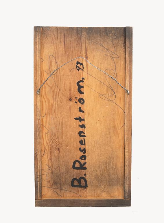 Bengt Rosenström, skulptur.