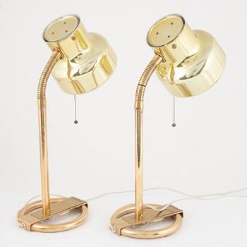 Anders Pehrson, a pair of 'Bumling' table lamps, Ateljé Lyktan, Åfors.