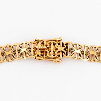 Halsband, 18K guld, doserad  x-länk.