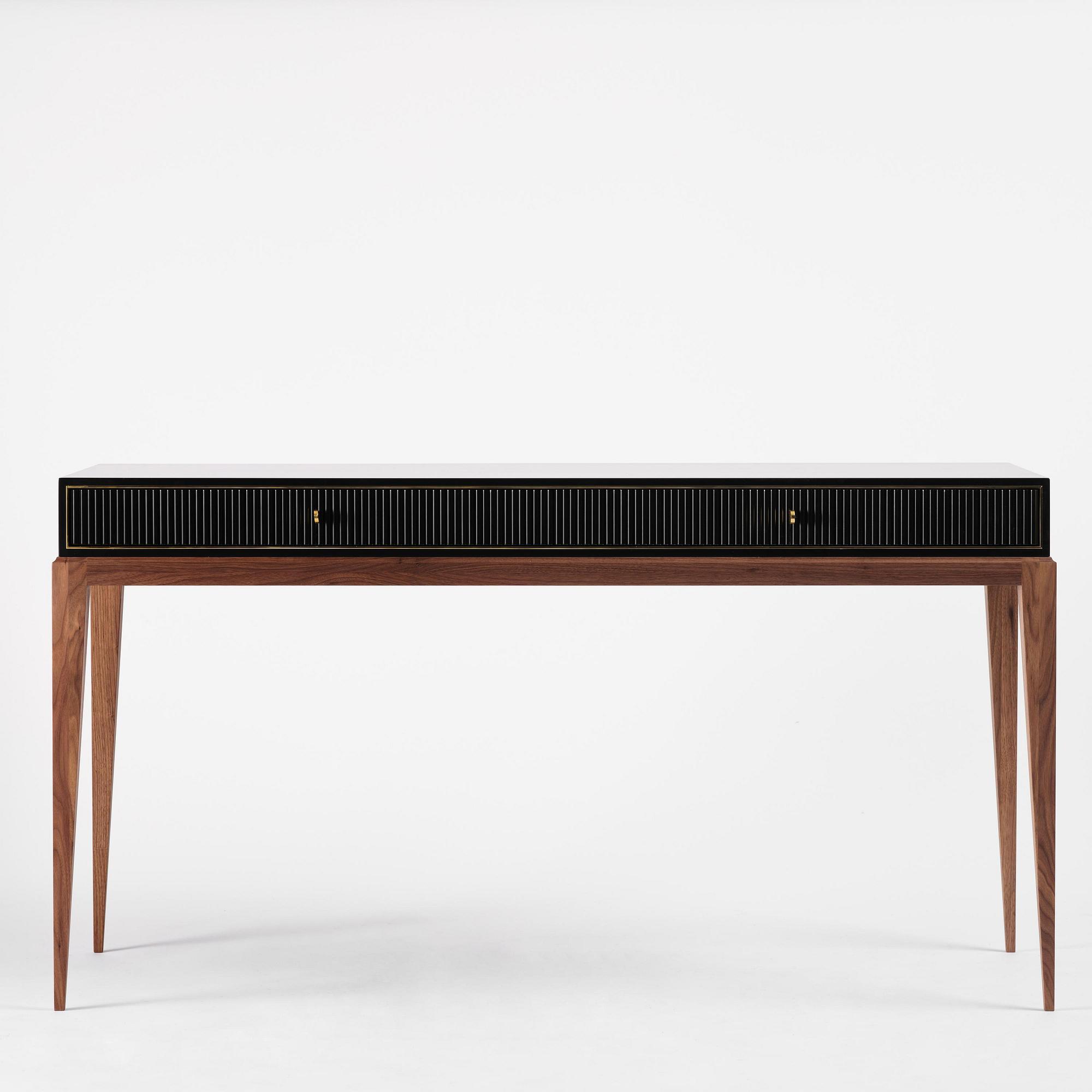 Attila Suta, a writing desk, executed in his own studio, Stockholm, 2025.