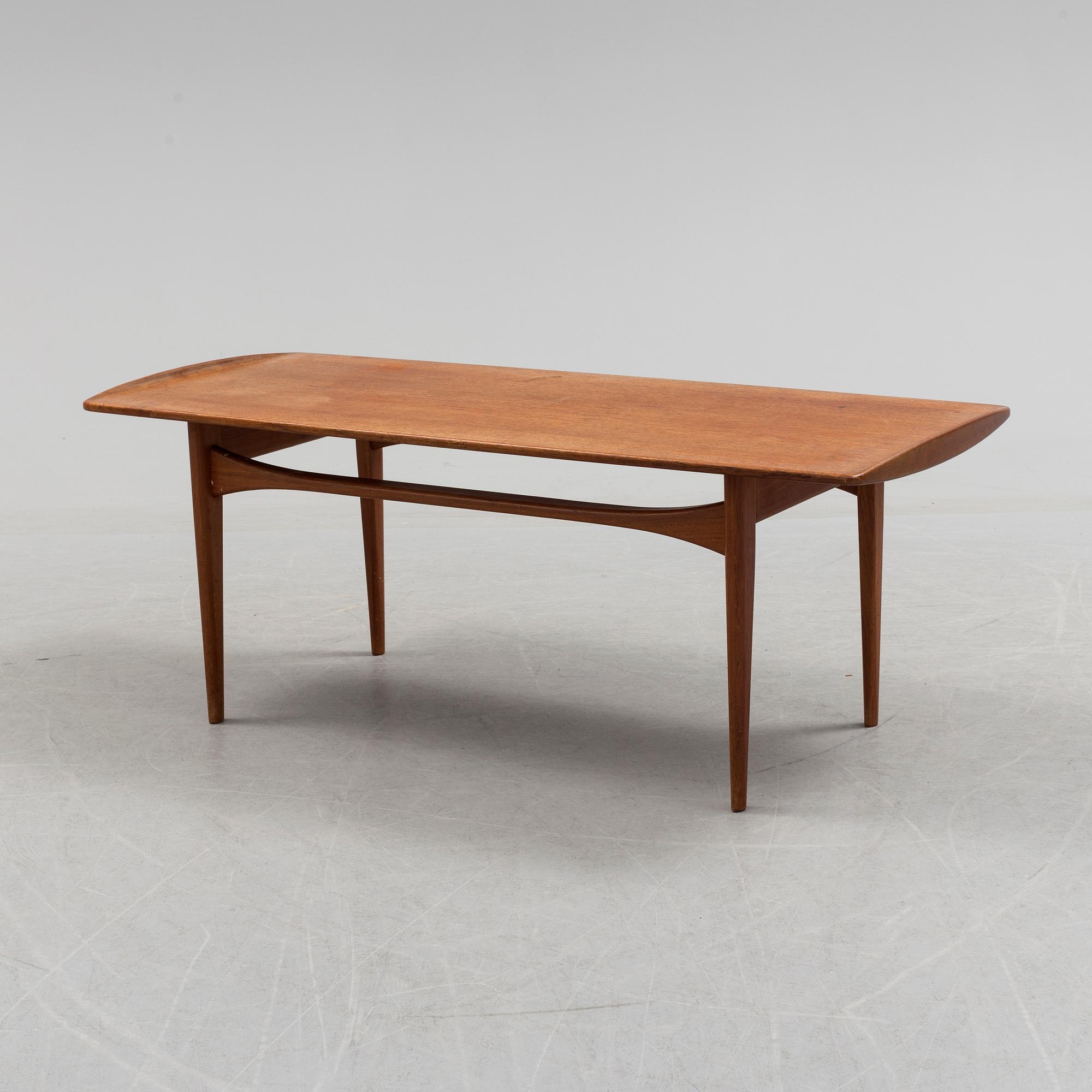 A 1950-/60´s table by Edward Kindt-Larsen France & Søn, Denmark.