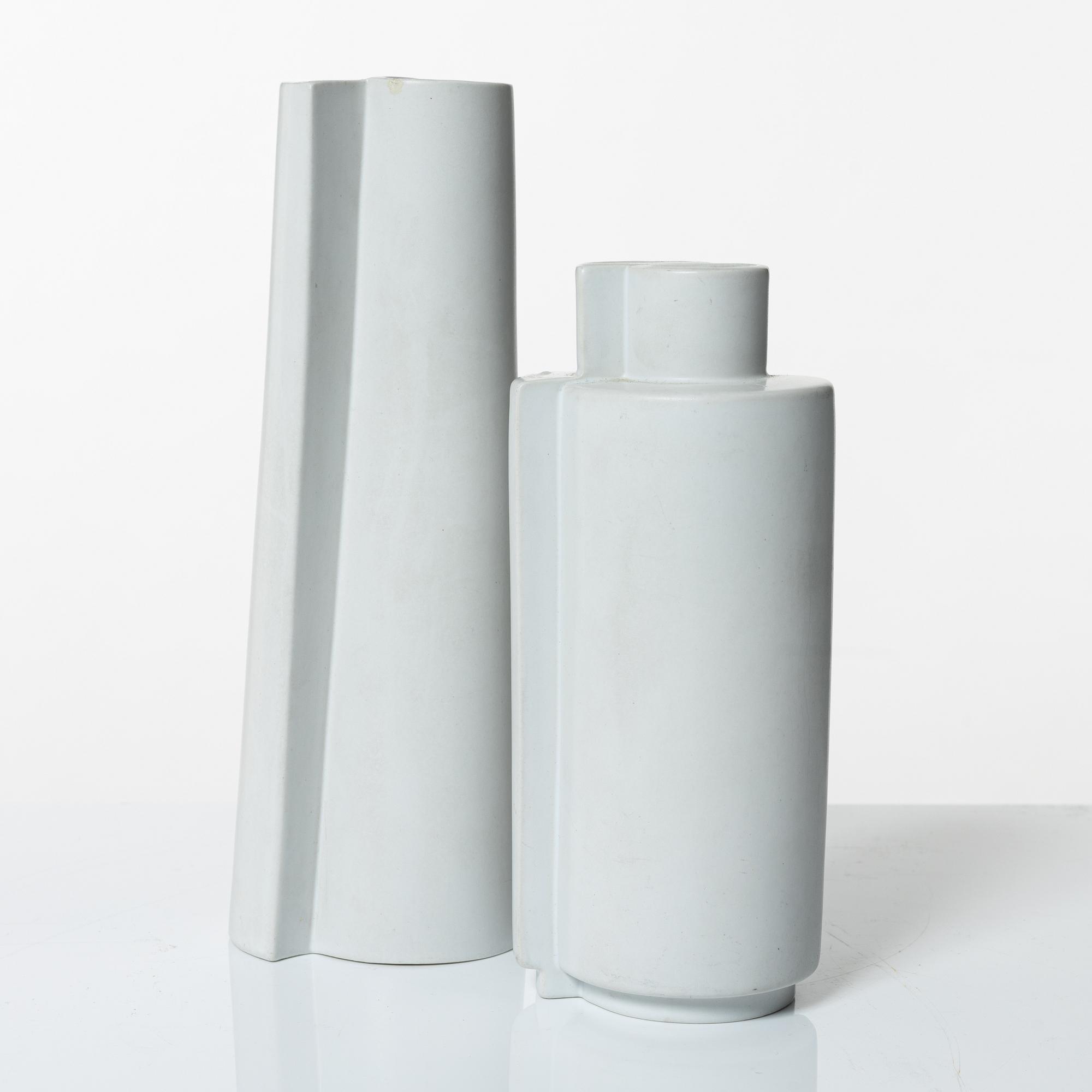 Wilhelm Kåge, two 'Surrea' vases, Gustavsberg.