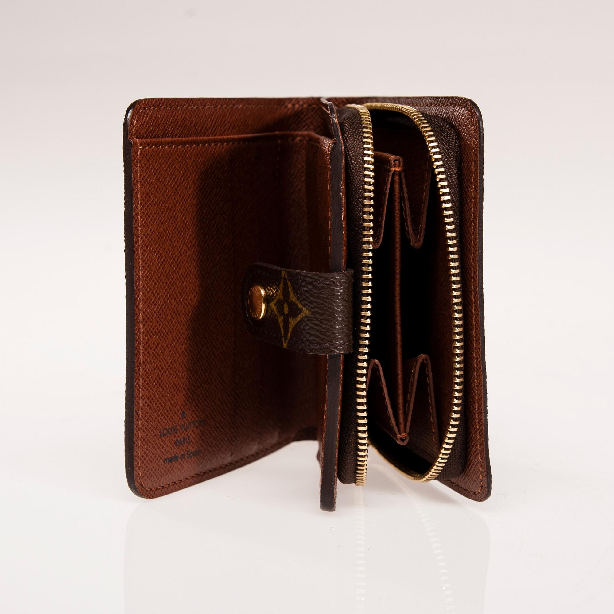 PLÅNBOK, "Compact Zippy", Louis Vuitton.