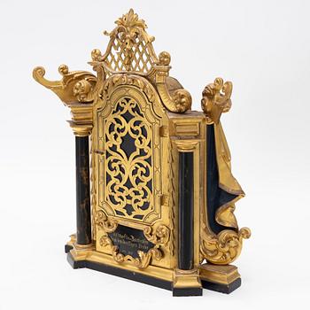 Religious cabinet, 19th century.