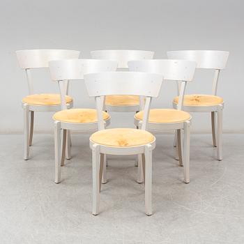 ÅKE AXELSSON, six 'Gästis' chairs from Galleri Stolen, 1996.