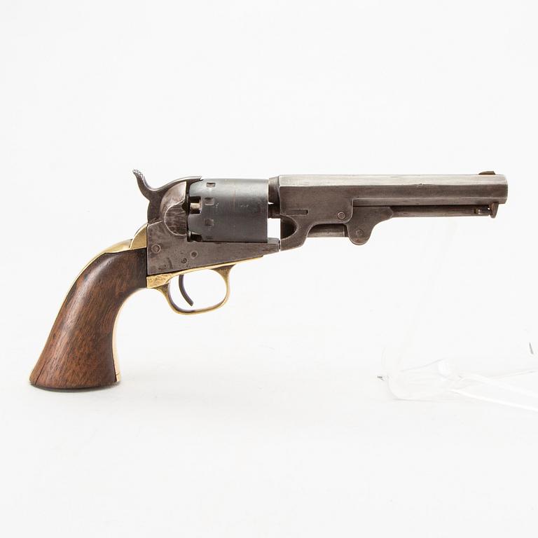 A Manhattan navy Percussion revolver in cal 36, 19th century mid / latter half.