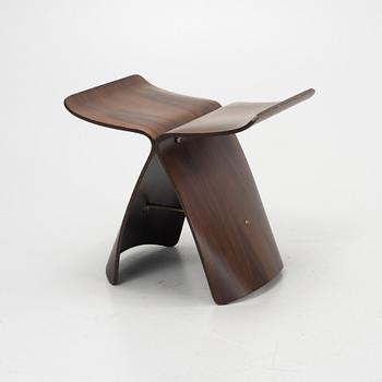 Sori Yanagi, a 'Butterfly' chair, probably Tendo. Japan, 21st Century.