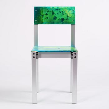 Fredrik Paulsen, a unique chair, "Chair One Open Air, Bad Moon Rising", JOY, 2024.