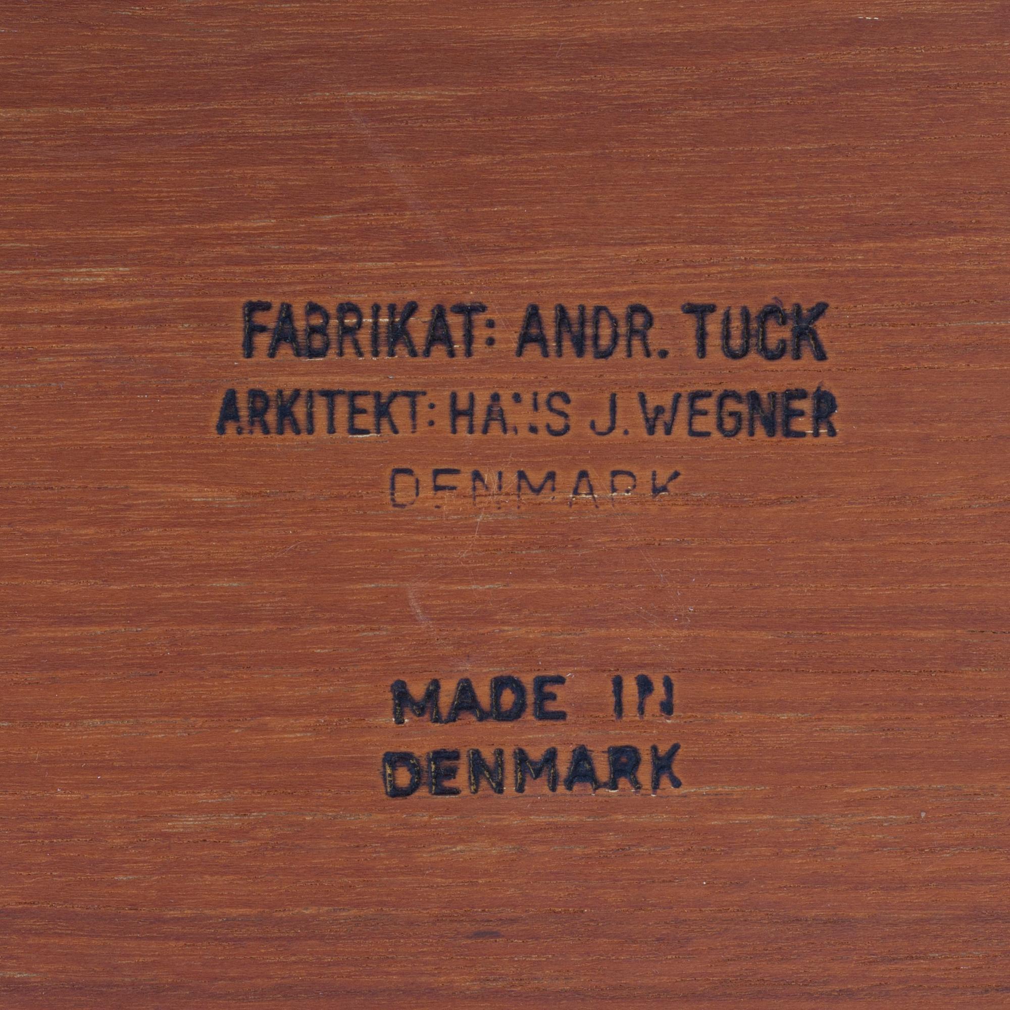 SERVERINGSVAGN, Hans J Wegner för Andreas Tuck, brännmärkt. Danmark.