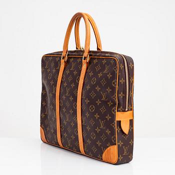 Louis Vuitton, "Porte Documents Voyage", portfölj/väska.