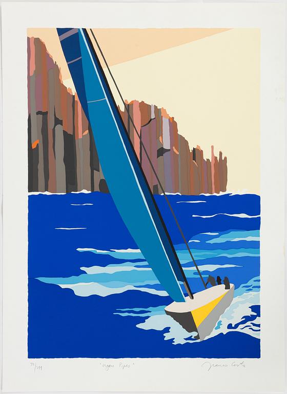 Franco Costa, "Flying Kites", "Power Reaching", "Southern Ocean Wave", "Organ Pipes" (4).