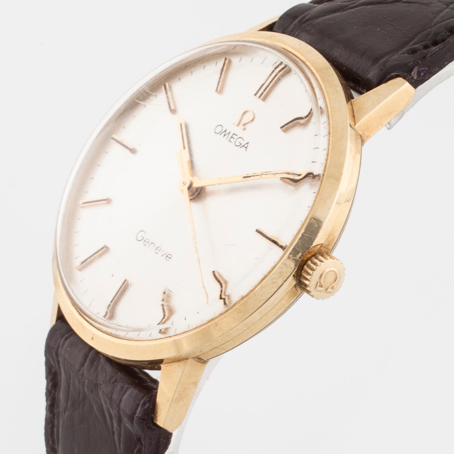 OMEGA, Geneve, wristwatch, 30 mm.