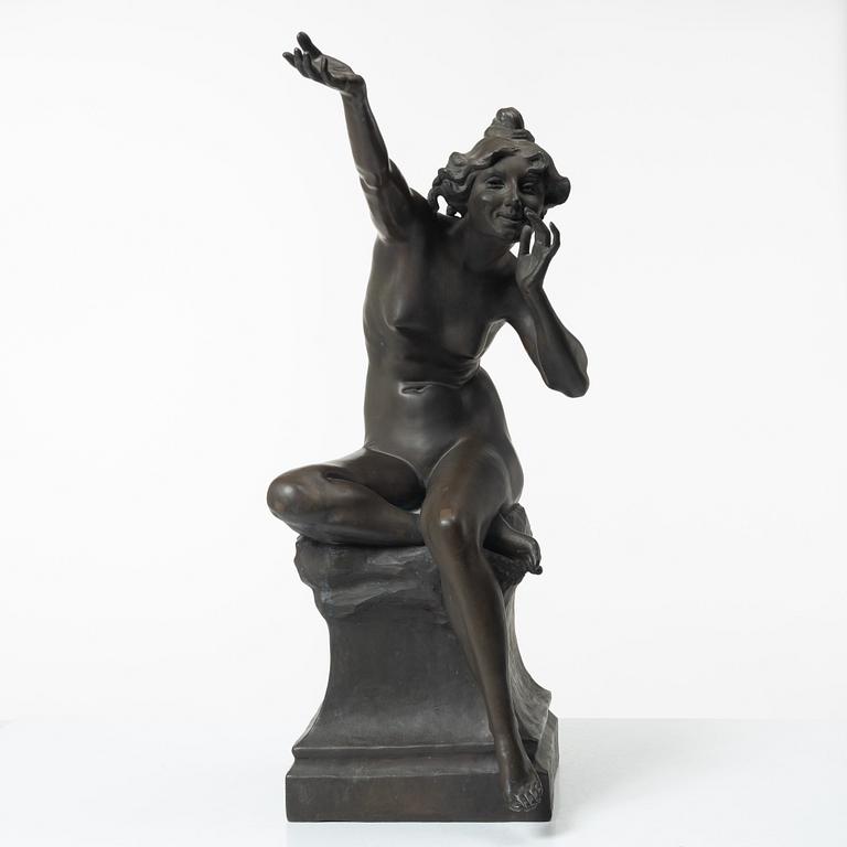 Alice Nordin, seated female figure.