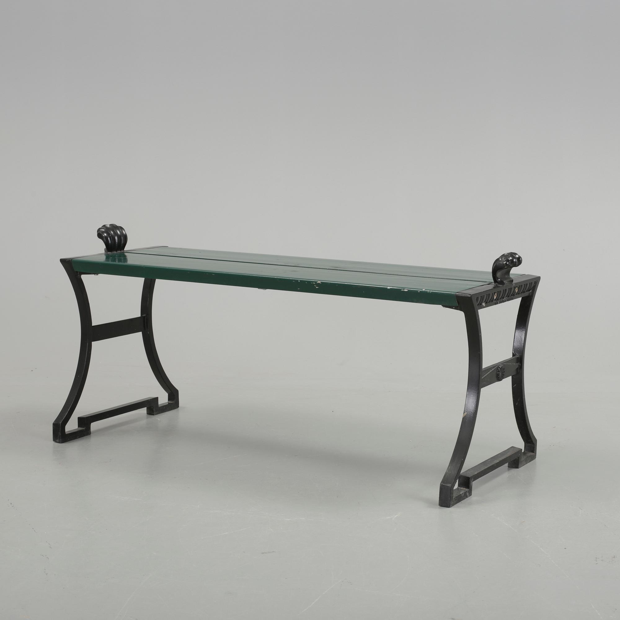 BÄNK, "Sneckan", Folke Bensow, Byarums Bruk, sent 1900-tal.