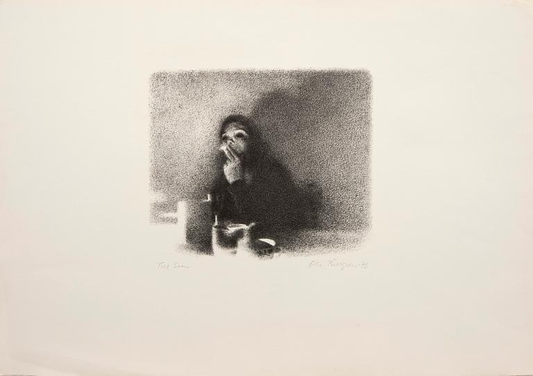 Ola Billgren, lithograph signed and dated 73.