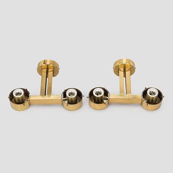 Lisa Johansson-Pape, a pair of mid-20th century model '19053' wall lights, for Orno.