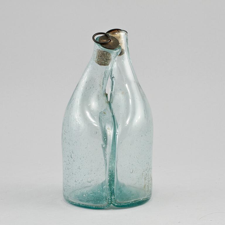 FLASKA, glas, Skansen glas, 1900-talets första del/mitt.